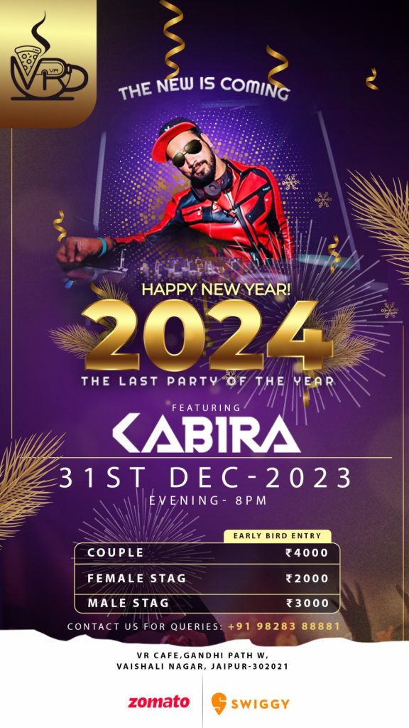 Best New Year Party in Jaipur 2024