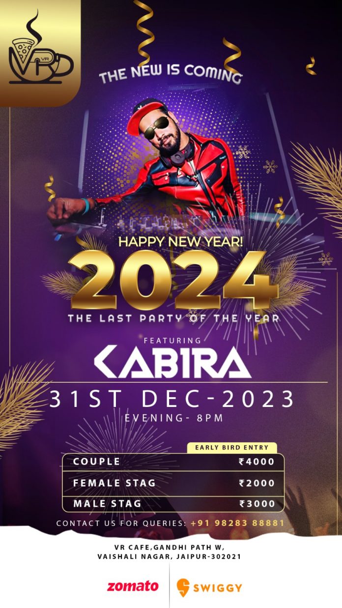 Top 5 Best New Year Party In Jaipur 2024